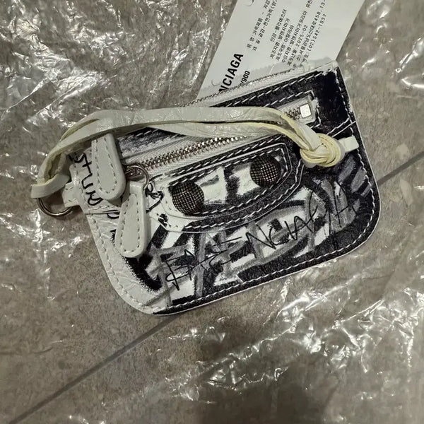 [BUNJANG] Balenciaga Graffiti Coin Wallet / 발렌시아가 그래피티 코인지갑 새상품