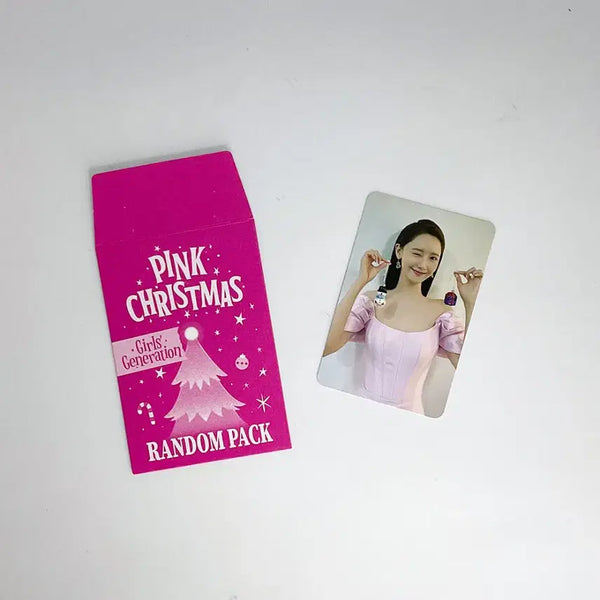 [BUNJANG] Girls' Generation Yoona 2023 Pink Christmas Photocard / 소녀시대 윤아 2023 핑크 크리스마스 포토카드 포카 2 Girls' Generation SNSD YOONA 2023 PINK CHRISTMAS PHOTOCARD 2