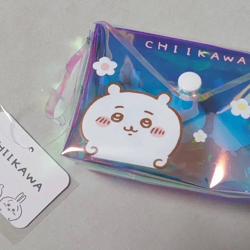 [BUNJANG] Chiikawa Hologram Pouch / 치이카와 홀로그램 파우치