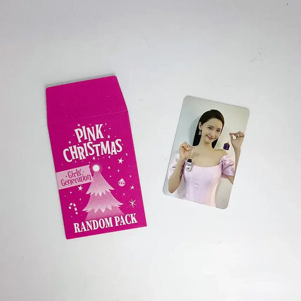 [BUNJANG] Girls' Generation Yoona 2023 Pink Christmas Photocard / 소녀시대 윤아 2023 핑크 크리스마스 포토카드 포카 1 Girls' Generation SNSD YOONA 2023 PINK CHRISTMAS PHOTOCARD 1