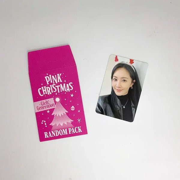 [BUNJANG] Girls' Generation SNSD Yuri 2023 Pink Christmas Photocard / 소녀시대 유리 2023 핑크 크리스마스 포토카드 포카 2 Girls' Generation SNSD YURI 2023 PINK CHRISTMAS PHOTOCARD 2