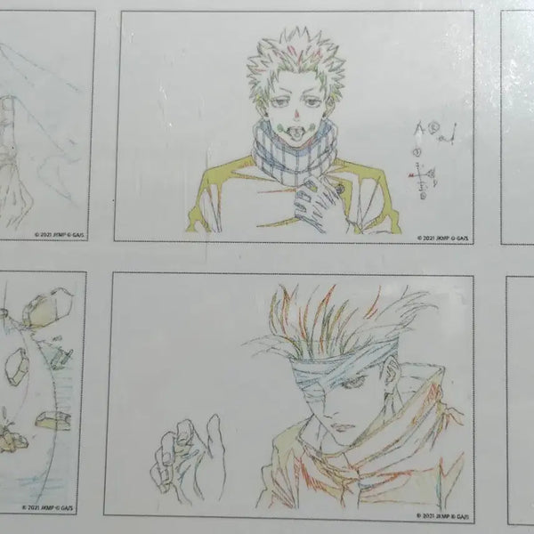 [BUNJANG] Jujutsu Kaisen 0 Original Art Postcard Bundle Set (Sealed) / (일괄) 주술회전 0 원화 엽서 미개봉 고죠 토게 마파 팝업