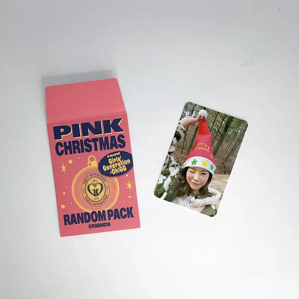 [BUNJANG] Girls' Generation SNSD Sunny 2022 Pink Christmas Photocard / 소녀시대 써니 2022 핑크 크리스마스 포토카드 포카 1 Girls' Generation SNSD SUNNY 2022 PINK CHRISTMAS PHOTOCARD 1
