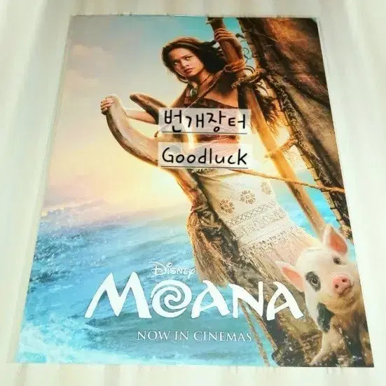 [BUNJANG] Moana Original Poster A3 / 미개봉 영화 모아나 오리지널 포스터 굿즈 A3