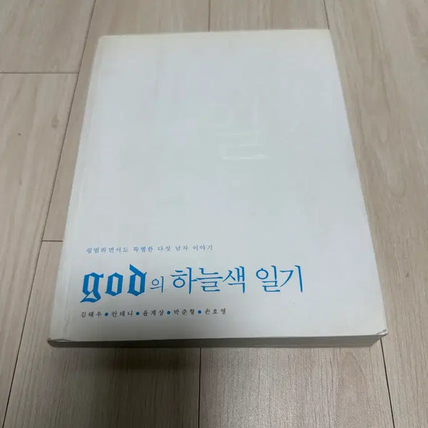 [BUNJANG] g.o.d Sky Blue Diary Standee / 지오디 하늘색 일기 양도
