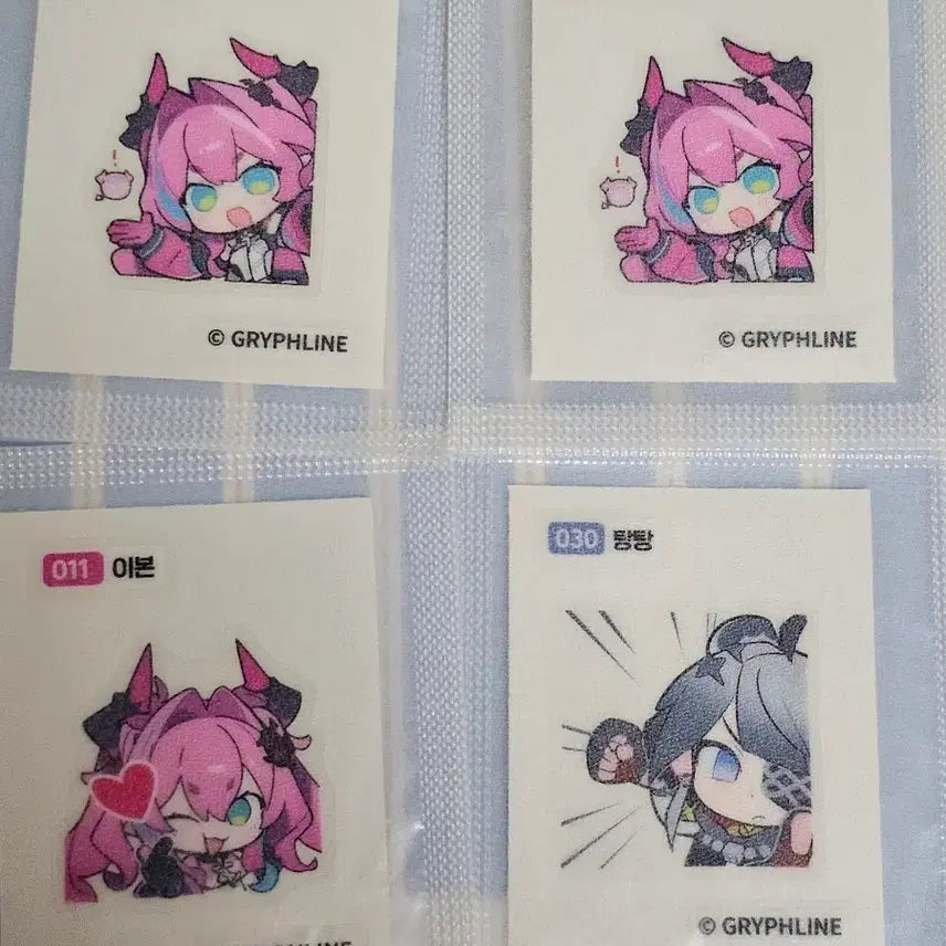 [BUNJANG] Arknights Endfield Sealed Ttibu Seal Set (4 types) + Daiso Photocard Book Bundle Set / 명일방주 엔드필드 미개봉 띠부씰 4종 + 다이소포카북 일괄