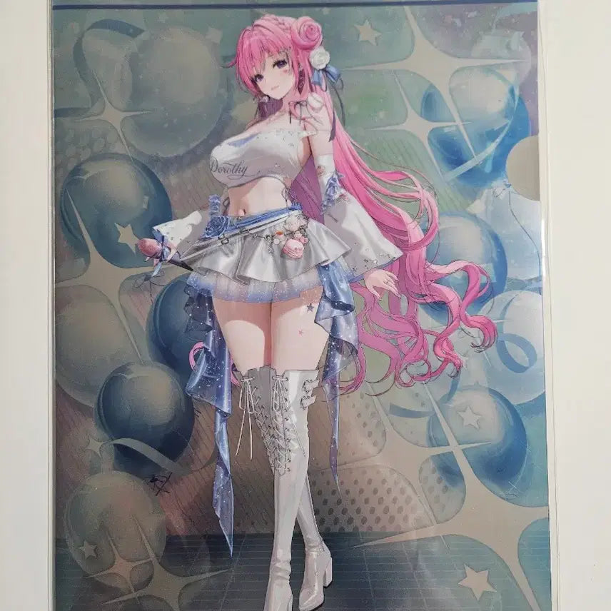 [BUNJANG] Goddess of Victory: Nikke 3.5th Anniversary Next Stage Fair Dorothy Metallic Clear File / 새상품) 니케 3.5주년 기념 넥스트 스테이지 페어 클리어파일 도로시