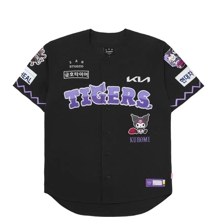 [BUNJANG] Kia Tigers x Kuromi 2025 Authentic Baseball Jersey / 기아 타이거즈X쿠로미 25 어센틱 유니폼4XL(120)