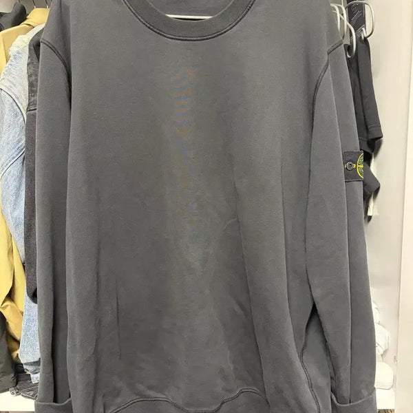 [BUNJANG] Stone Island Sweatshirt Black XXL / 스톤아일랜드 맨투맨 블랙 xxl