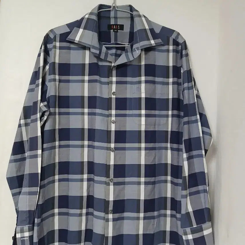 [BUNJANG] Daks Check Shirt 100 / 닥스 체크 남방 셔츠 100