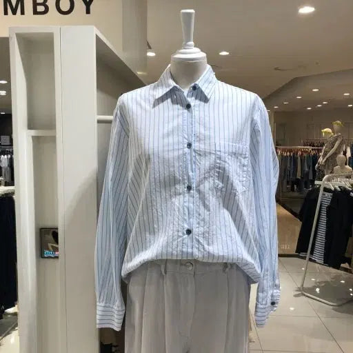 [BUNJANG] Studio Tomboï Women's Cotton Shirt / 스튜디오톰보이) 거의새거 여성 순면 셔츠- F