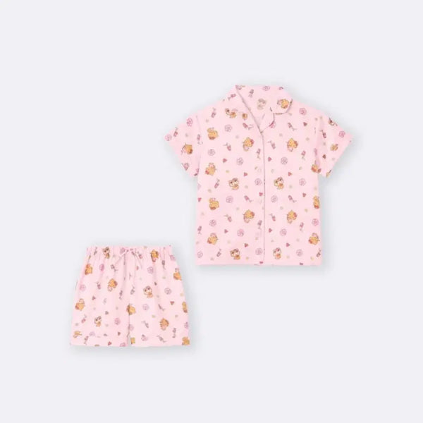 [BUNJANG] GU Sanrio Tanning Kitty Pajamas (Kids 150cm, Sealed) / 일본 GU 산리오 태닝키티 피자마 잠옷 미개봉 아동용150사이즈