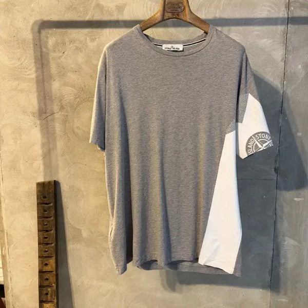[BUNJANG] Stone Island Men's T-Shirt Size 105 / 스톤아일랜드 반팔티셔츠 남성105