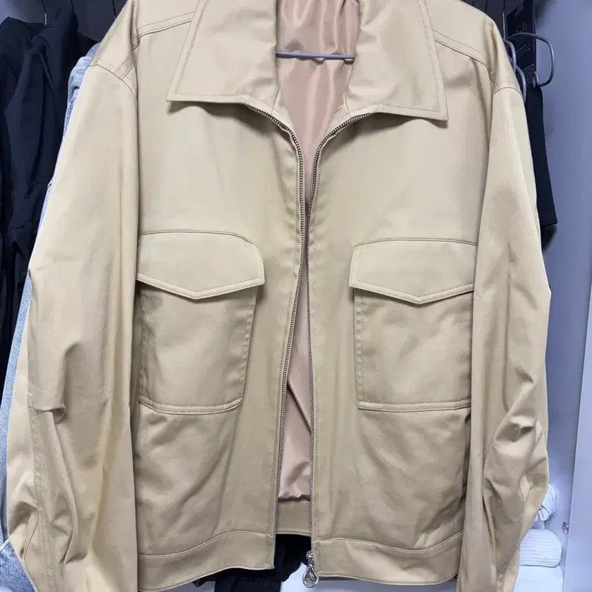 [BUNJANG] Solid Homme 24FW Jacket Beige Size 50 / 24fw 솔리드옴므 자켓 50