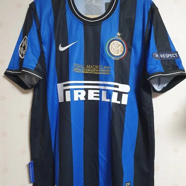 [BUNJANG] Inter Milan 09/10 Milito Champions League Final Jersey XL / 인터밀란 09/10 밀리토 챔스결승 유니폼 인테르