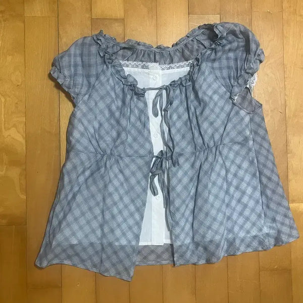 [BUNJANG] ROOP Summer Blouse / 루프 여름 블라우스