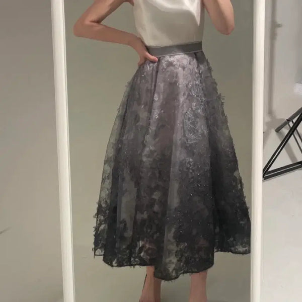 [BUNJANG] Lirabriere Graduel Tulle Skirt / 리라브리앙 그라듀엘 튤 스커트 (수선)