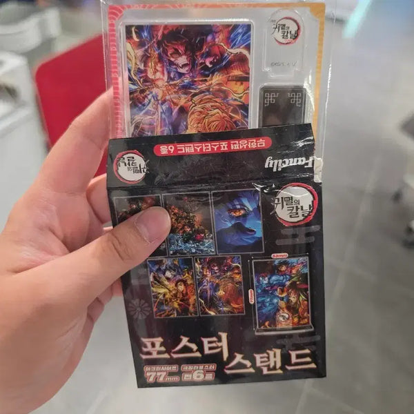 [BUNJANG] Demon Slayer Zenitsu Agatsuma Infinite Castle Poster Acrylic Stand / 젠이츠 무한성 포스터 아크릴 스탠드
