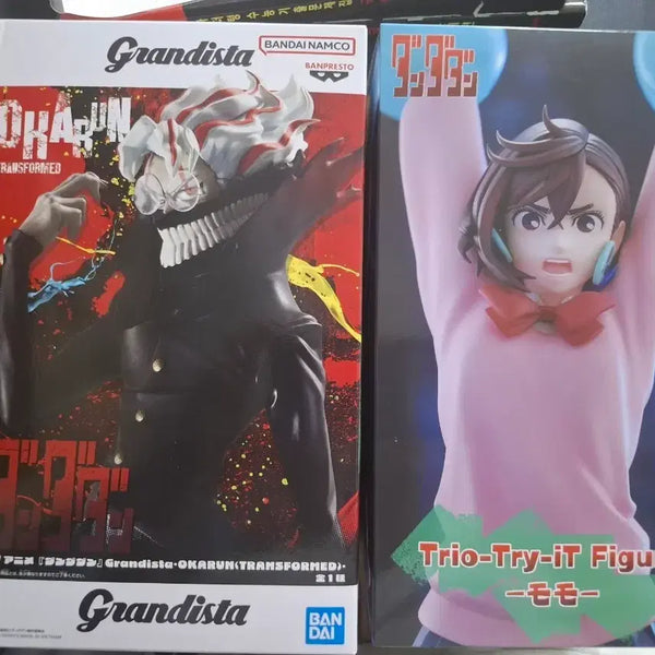 [BUNJANG] Dandadan Momoi Gurandista Figure Bundle Set / 단다단 후류 모모 그란디스타 오카룽 피규어 일괄