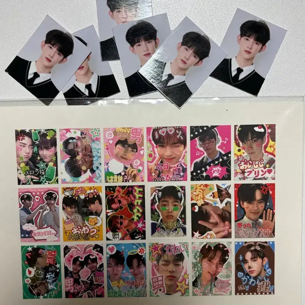 [BUNJANG] Zhang Hao Proof Photo, Sung Han Bin & Zhang Hao Sticker Set / 장하오증명사진증사, 성한빈장하오스티커