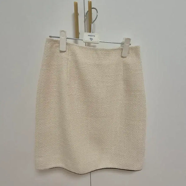 [BUNJANG] Jill Stuart Ivory Tweed Skirt / 질스튜어트 트위드 아이보리 스커트  67-94
