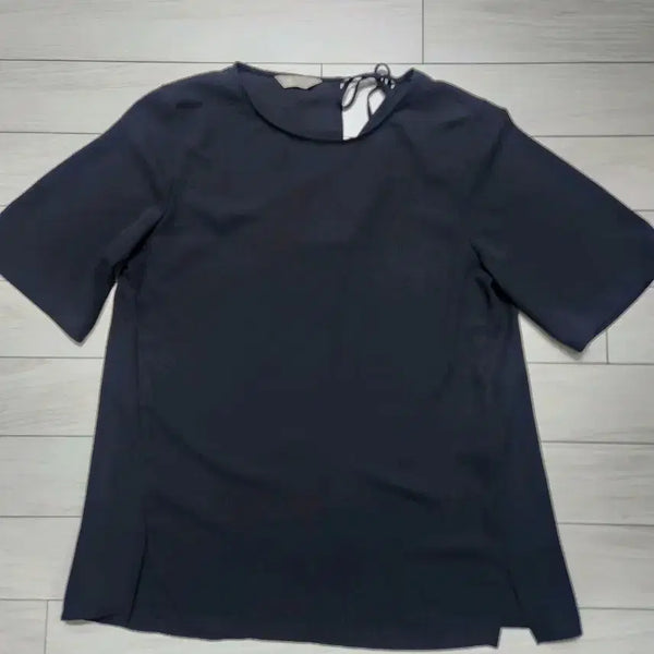 [BUNJANG] Beanpole Women's Black Blouse / 빈폴 여성 블랙  블라우스(90)