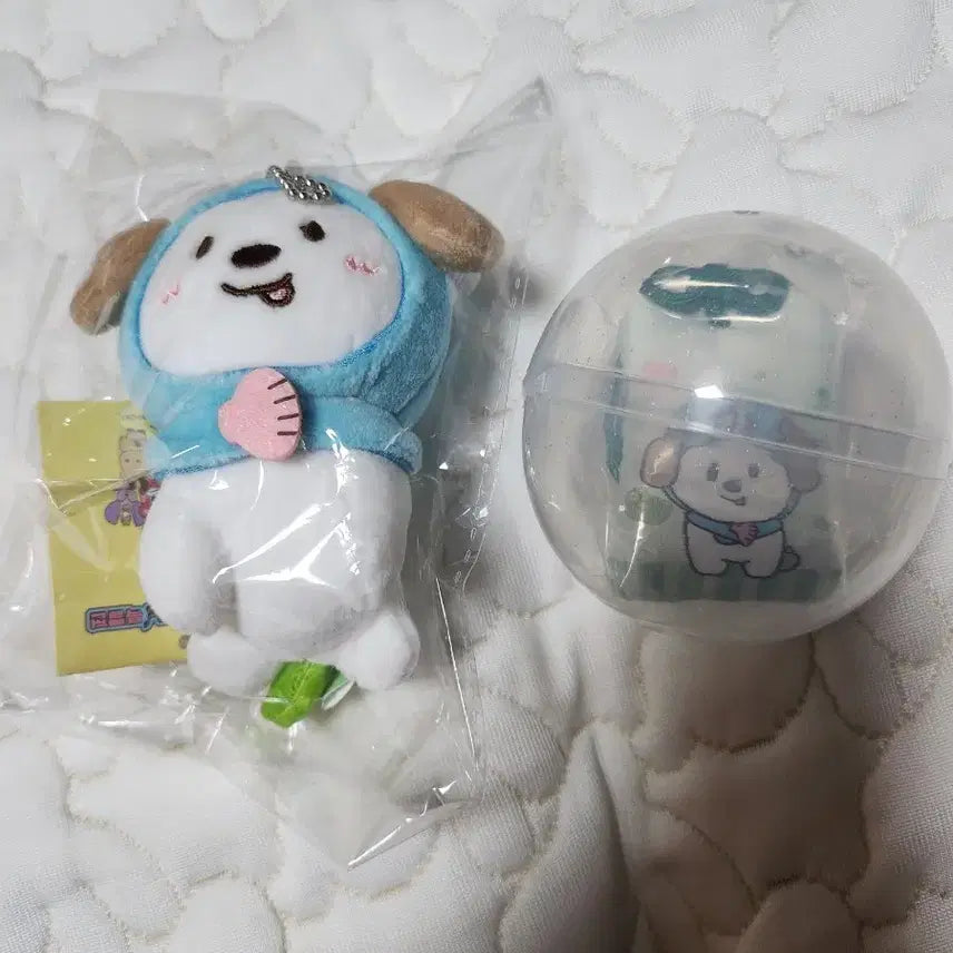 [BUNJANG] Bonobono "Meongryong-i" & Omamori Charm Set / 보노보노 멍룡이 + 오마모리