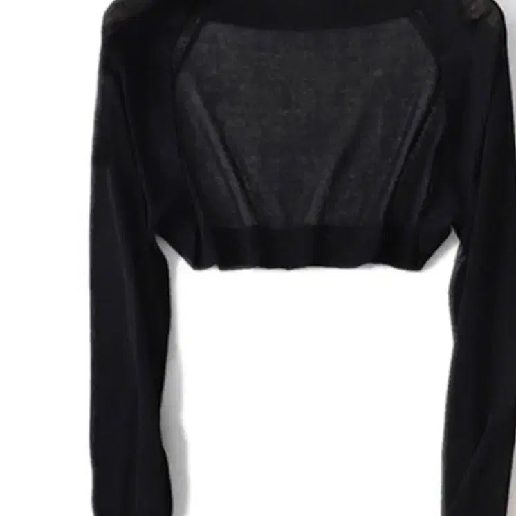 [BUNJANG] Black Bolero Cardigan / 블랙 볼레로 가디건