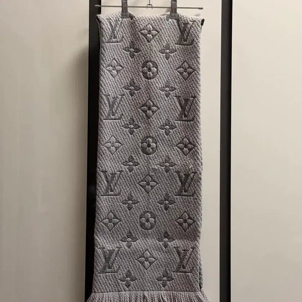 [BUNJANG] Louis Vuitton Logomania Reversible Wool Muffler / (OS)루이비통 로고마니아 양면 울 머플러