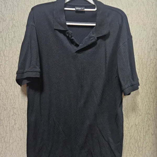 [BUNJANG] NINZEE Signature Cotton Muscle Fit Polo Shirt XL / 나인제트 시그니처 코튼 머슬핏 카라티 XL