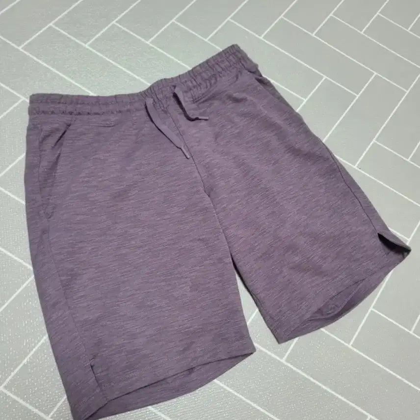 [BUNJANG] MONDETTA Purple-Grey Training Shorts M / MONDETTA 몬데타 트레이닝 반바지 퍼플그레이 M