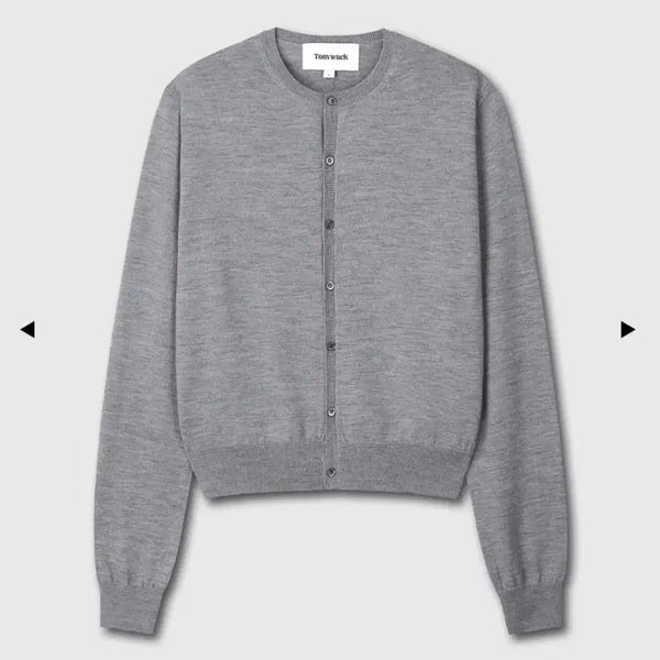 [BUNJANG] Tonywack Super Fine Wool Round Cardigan XL / 토니웩 슈퍼 파인 울 라운드 가디건  XL