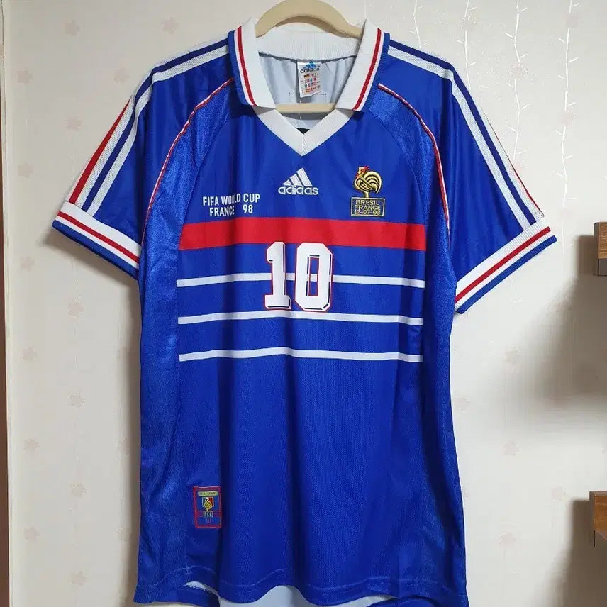 [BUNJANG] France 1998 World Cup Zidane National Team Jersey XL / 프랑스 98월드컵 지단 국대 유니폼