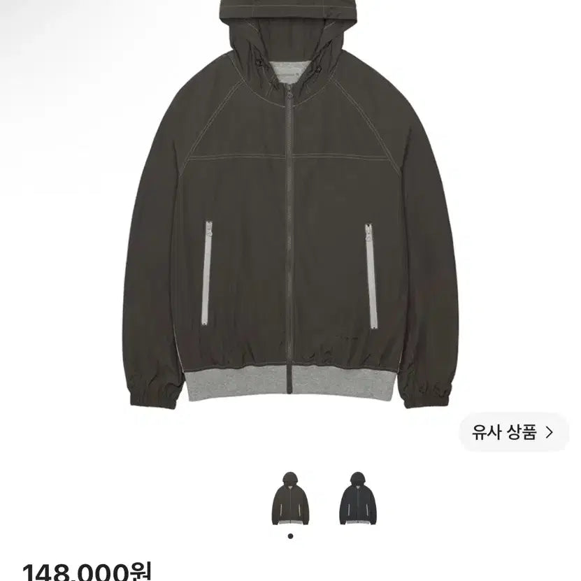 [BUNJANG] Sansan Gear Windbreaker Jacket Brown / 산산기어 바람막이 자켓 브라운