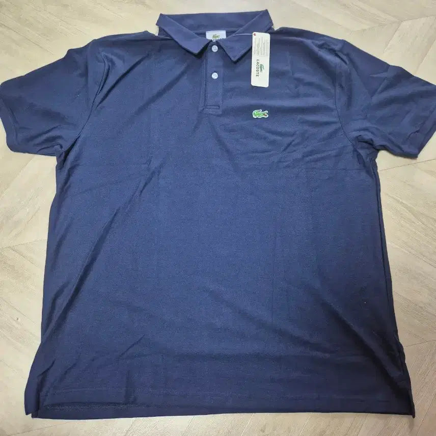 [BUNJANG] Lacoste Navy Collar T-Shirt / 라코스테 카라티 네이비