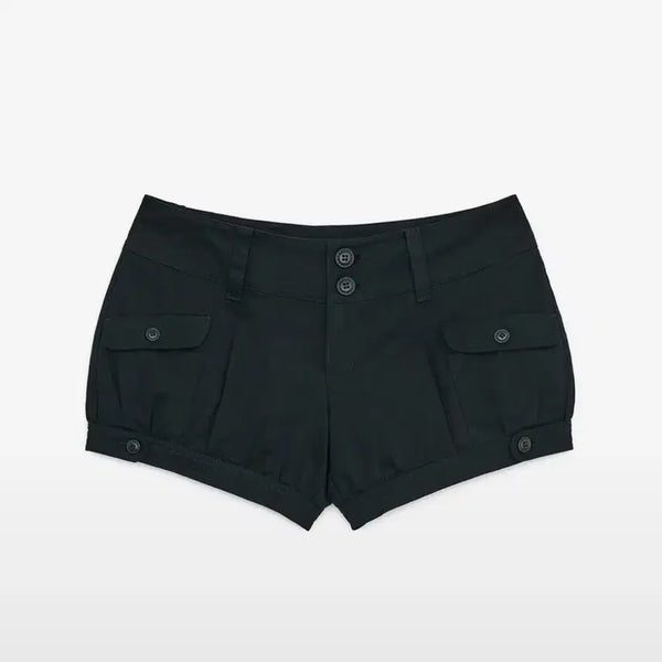 [BUNJANG] Hug Your Skin Pumpkin Flap Shorts Black S / 허그유어스킨 펌킨 플랩 쇼츠 블랙S