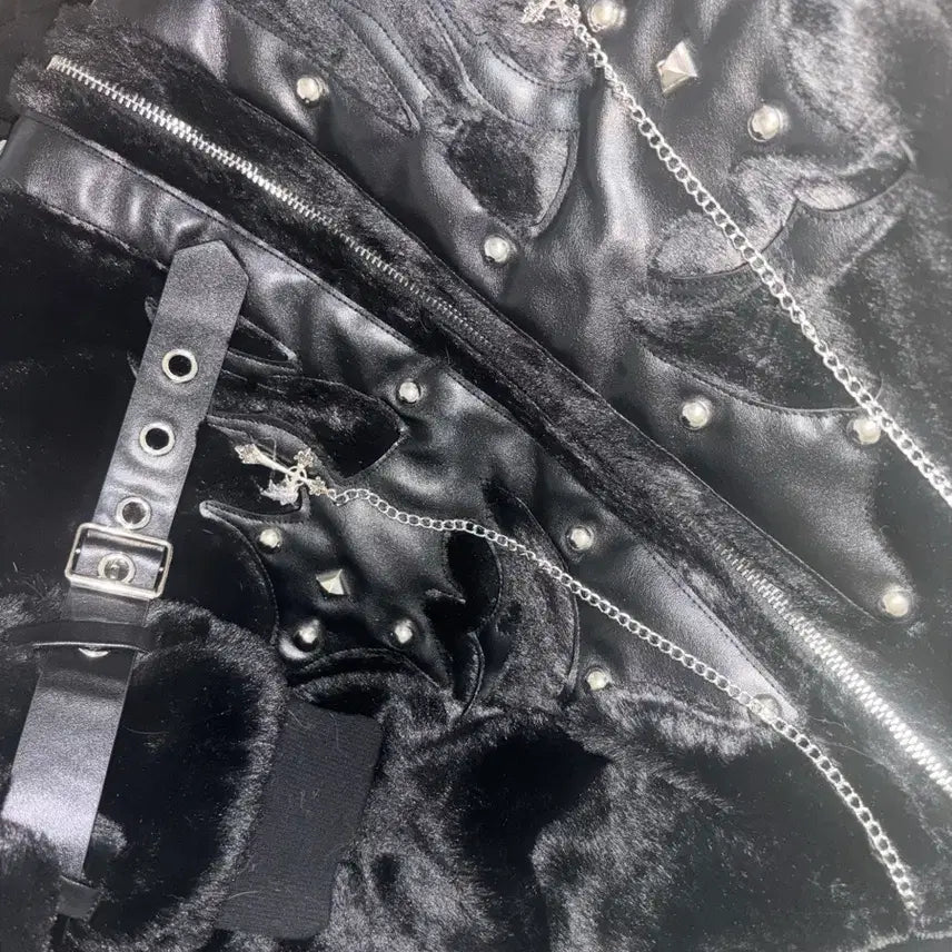 [BUNJANG] Amiri Jyu Usamimi Fur Parka Zip-up Hoodie / (새상품) 아미리쥬 / 아밀리쥬 우사미미 퍼파카 집업
