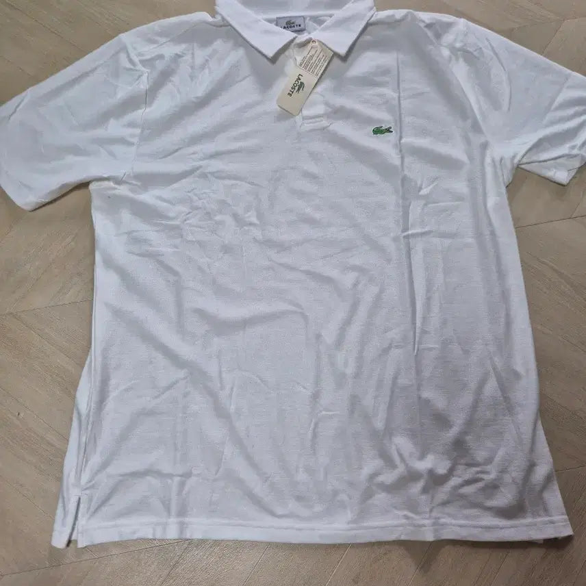 [BUNJANG] Lacoste White Polo Shirt / 라코스테 카라티 화이트