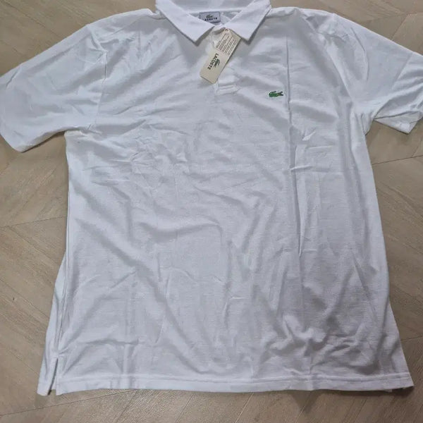 [BUNJANG] Lacoste White Polo Shirt / 라코스테 카라티 화이트
