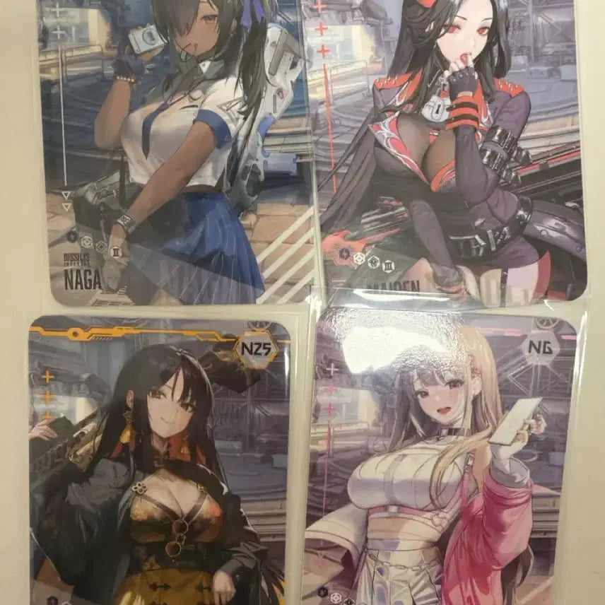 [BUNJANG] Niki AR Card 4-Type Bundle Set / 니케 ar카드 4종 일괄