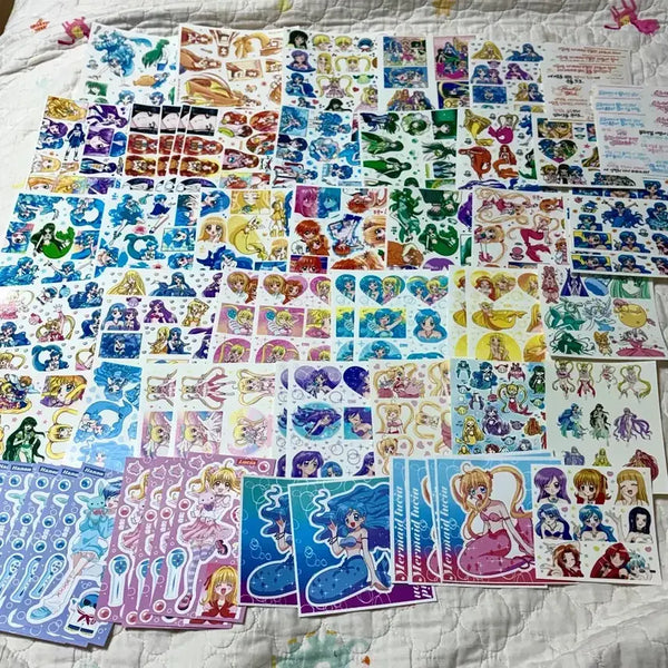 [BUNJANG] Peach Girl Peach Pitch! - Mixed Insert Stickers / 애니인스 피치피치핏치 인믹