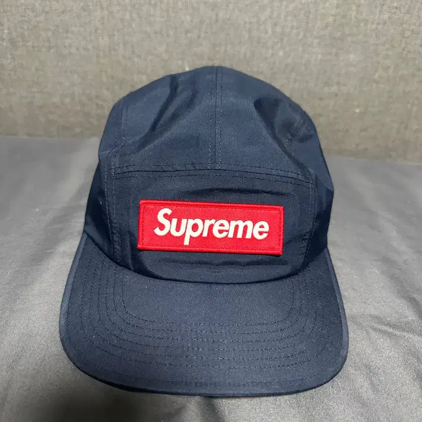 [BUNJANG] Supreme Gore-Tex Camp Cap Navy / 슈프림 고어텍스 모자 Supreme Gore-Tex Camp Cap Navy - 25SS