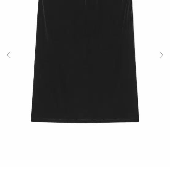 [BUNJANG] Glowny G Box Midi Skirt Black S / 글로니 G 박스 미디 스커트 블랙 S