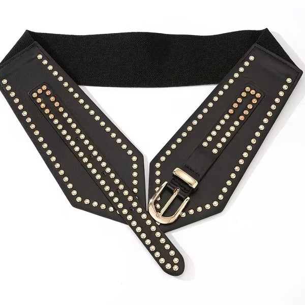 [BUNJANG] Buckle Detail Belt Black / 새상품)버클 장식 벨트