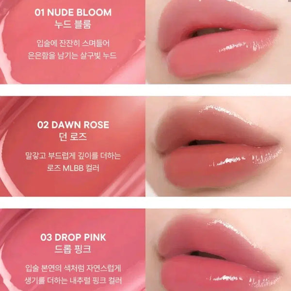 [BUNJANG] Heavy Makeup Nude Bloom Dew Rose Drop Pink Glow Tint / 헤비메이크업 누드블룸 던로즈 드롭핑크 글로우 틴트