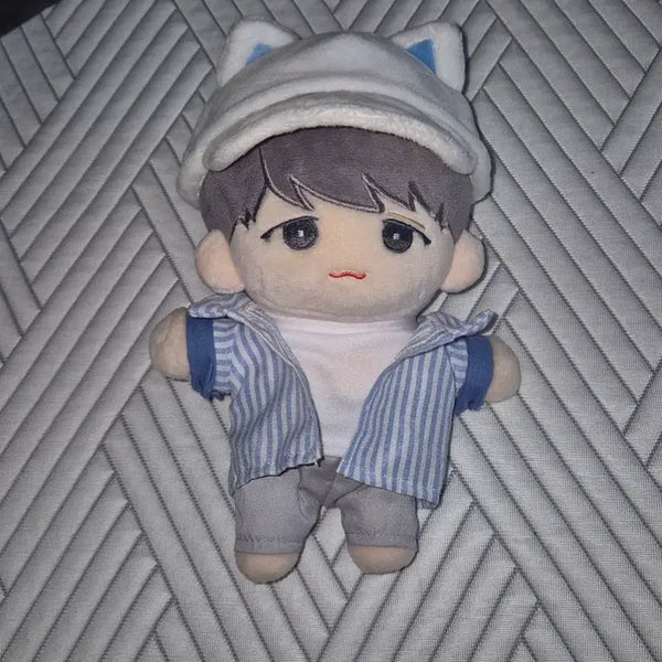[BUNJANG] BTS Suga Yoongi Doll 20cm Capjang / bts 슈가 윤기 인형 캡짱이 20cm