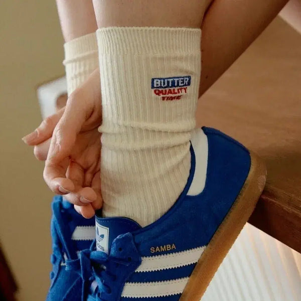 [BUNJANG] Green Butter Long Socks & Ankle Socks Bundle (5 Pairs) / <새상품> 그린버터 (양말 5켤레)