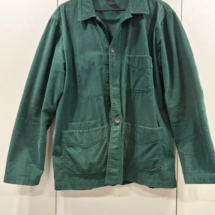 [BUNJANG] Drakes Corduroy Jacket Green / 드레익스 코듀로이 자켓 그린