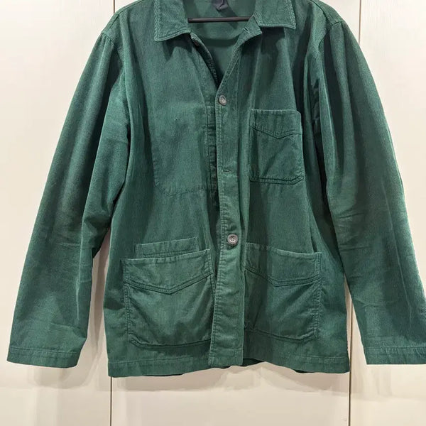 [BUNJANG] Drakes Corduroy Jacket Green / 드레익스 코듀로이 자켓 그린