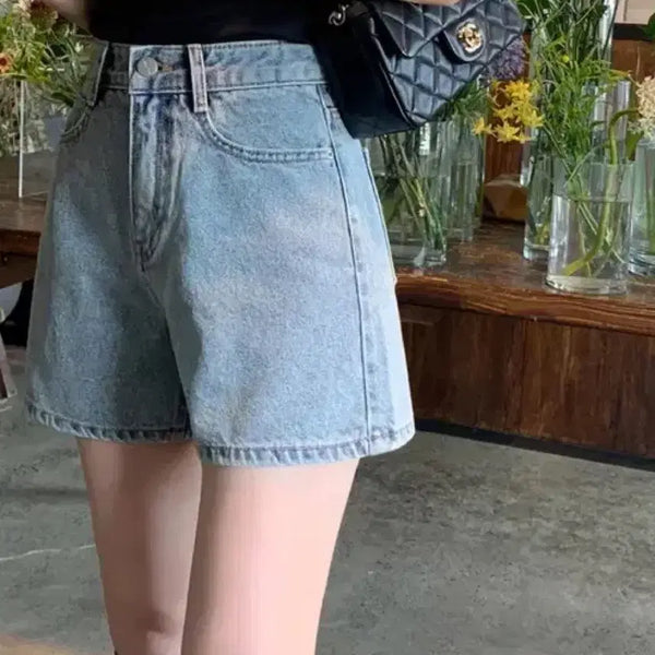 [BUNJANG] Pastel Time Blue Denim Shorts / 파스텔타임 청반바지